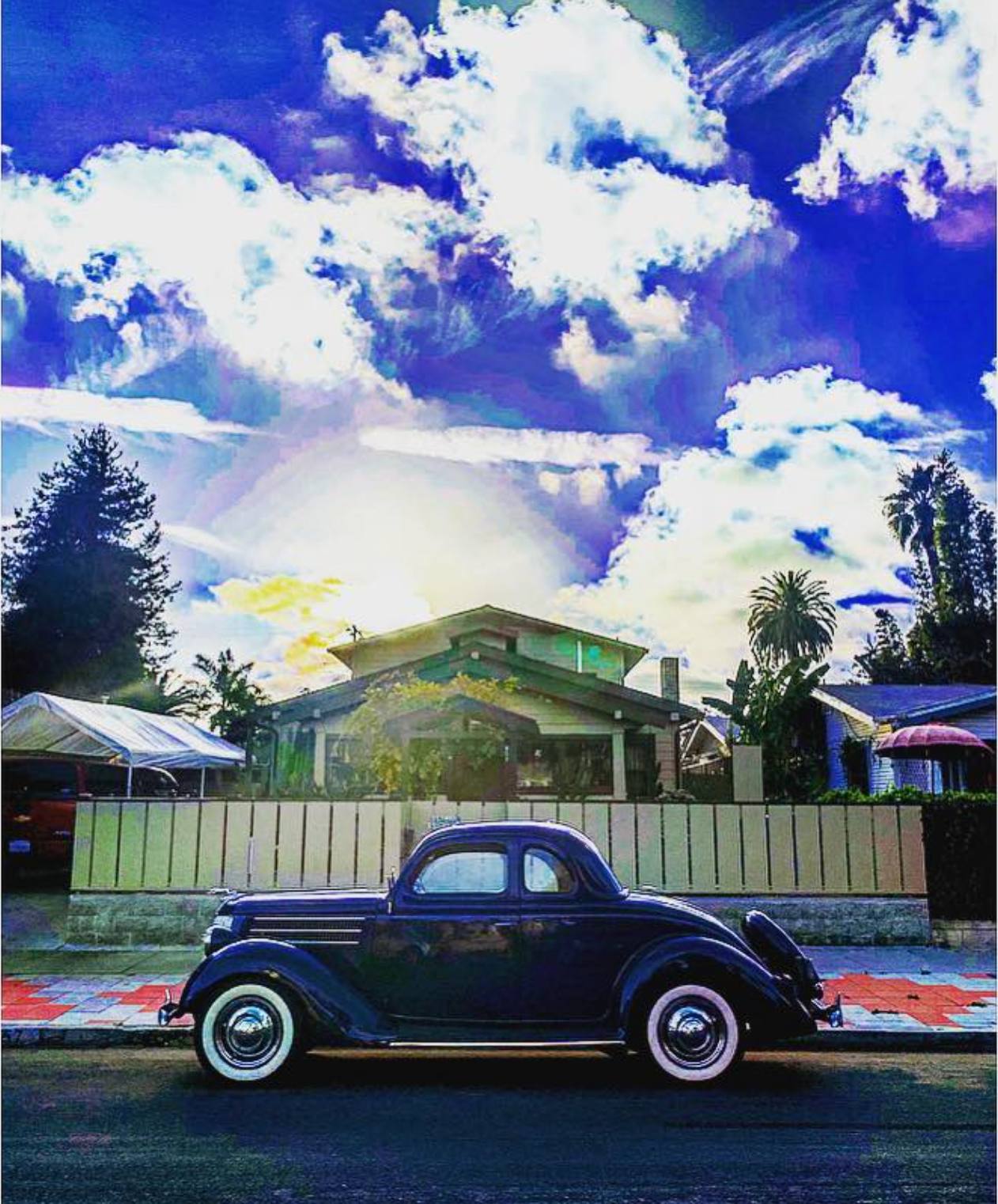 1936 Ford Model 68 Deluxe 5-Window Coupe